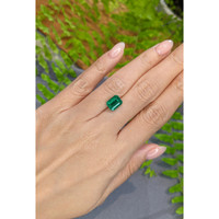 2.83 Ct. Emerald from Zambia Life Style
