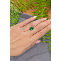 2.94 Ct. Emerald from Zambia Life Style