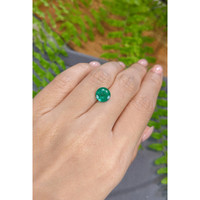 2.34 Ct. Emerald from Zambia Life Style