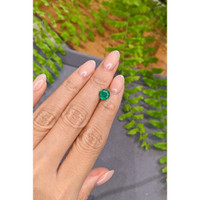 1.39 Ct. Emerald from Zambia Life Style