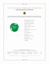 1.17 Ct. Emerald from Zambia Scan Report