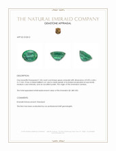 1.84 Ct. Emerald from Zambia Appraisal