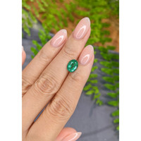 1.59 Ct. Emerald from Zambia Life Style