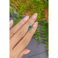 1.57 Ct. Emerald from Zambia Life Style