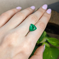 4.36 Ct. Emerald from Brazil Life Style
