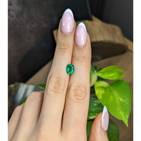 1.48 Ct. Emerald from Zambia Life Style