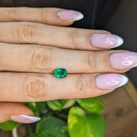 1.48 Ct. Emerald from Zambia Life Style