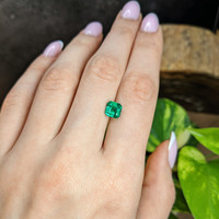 1.55 Ct. Emerald from Zambia Life Style