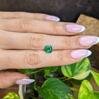 1.55 Ct. Emerald from Zambia Life Style