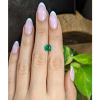 1.55 Ct. Emerald from Zambia Life Style