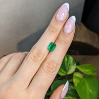 1.84 Ct. Emerald from Zambia Life Style