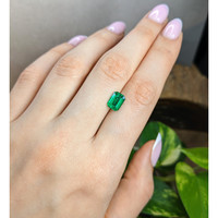 1.84 Ct. Emerald from Zambia Life Style