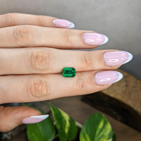 1.84 Ct. Emerald from Zambia Life Style