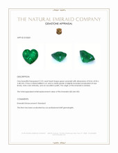 2.22 Ct. Emerald from Zambia Appraisal