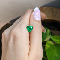 2.72 Ct. Emerald from Zambia Life Style