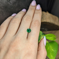 1.36 Ct. Emerald from Zambia Life Style
