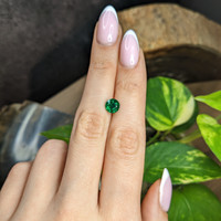 1.36 Ct. Emerald from Zambia Life Style