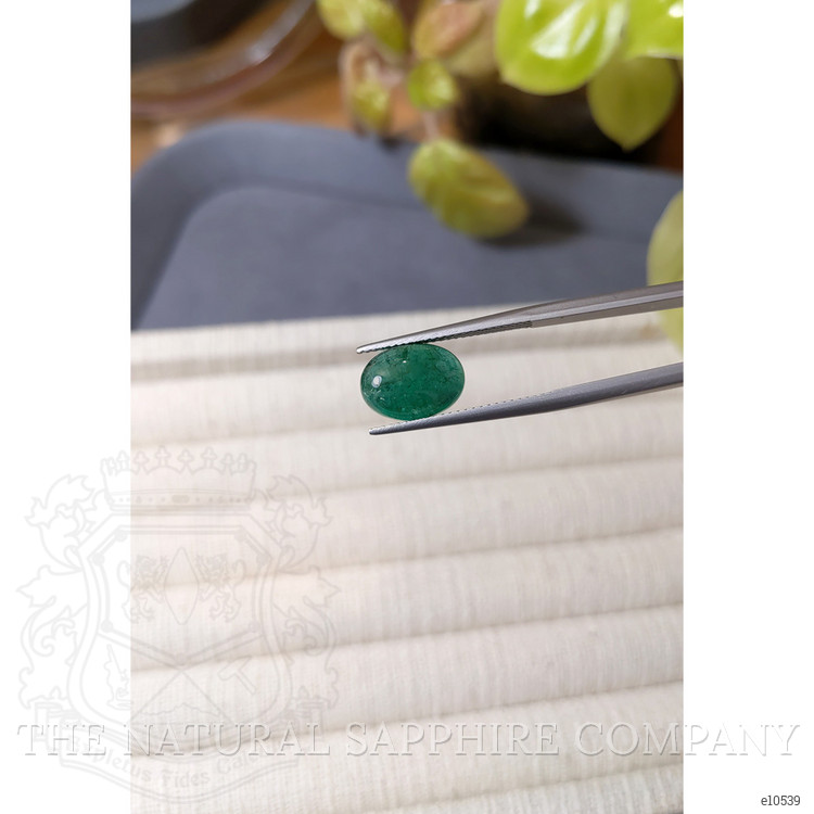 4.08 Ct. Cabochon Emerald from Zambia
