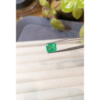 3.69 Ct. Emerald from Colombia Life Style