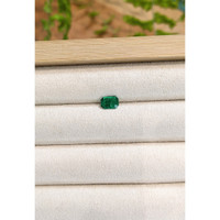 0.73 Ct. Emerald from Zambia Life Style