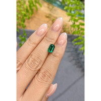 1.39 Ct. Emerald from Zambia Life Style