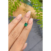 0.98 Ct. Emerald from Zambia Life Style