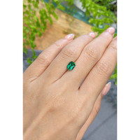 0.98 Ct. Emerald from Zambia Life Style