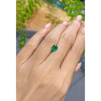0.86 Ct. Emerald from Zambia Life Style
