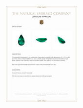 1.65 Ct. Emerald from Zambia Appraisal