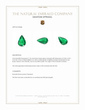 1.20 Ct. Emerald from Zambia Appraisal
