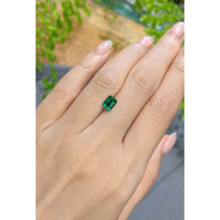 0.89 Ct. Emerald from Zambia Life Style