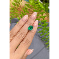 2.85 Ct. Emerald from Zambia Life Style