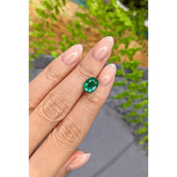 2.46 Ct. Emerald from Zambia Life Style