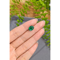 2.46 Ct. Emerald from Zambia Life Style