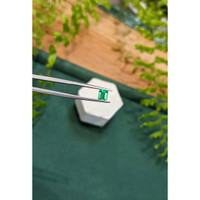 0.42 Ct. Emerald from Colombia Life Style