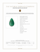 17.04 Ct. Emerald from Zambia Scan Report
