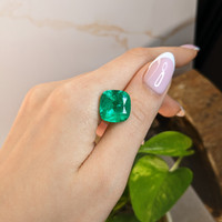 14.49 Ct. Emerald from Colombia Life Style