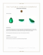 4.18 Ct. Emerald from Zambia Appraisal