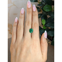 4.08 Ct. Emerald from Zambia Life Style