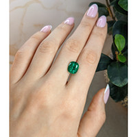 4.08 Ct. Emerald from Zambia Life Style