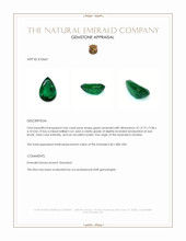 4.66 Ct. Emerald from Zambia Appraisal