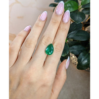7.19 Ct. Emerald from Zambia Life Style