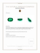 2.14 Ct. Emerald from Zambia Appraisal