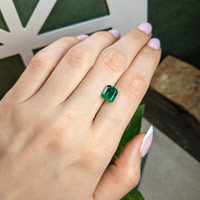 2.96 Ct. Emerald from Zambia Life Style