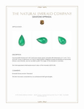 2.40 Ct. Cabochon Emerald from Colombia Appraisal