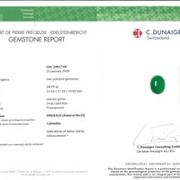 29.77 Ct. Cabochon Emerald from Colombia Pdf