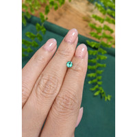 0.33 Ct. Emerald from Zambia Life Style