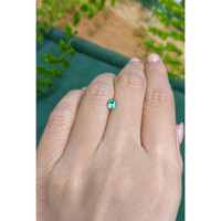 0.33 Ct. Emerald from Zambia Life Style