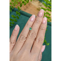 0.33 Ct. Emerald from Zambia Life Style