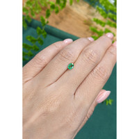 0.33 Ct. Emerald from Zambia Life Style